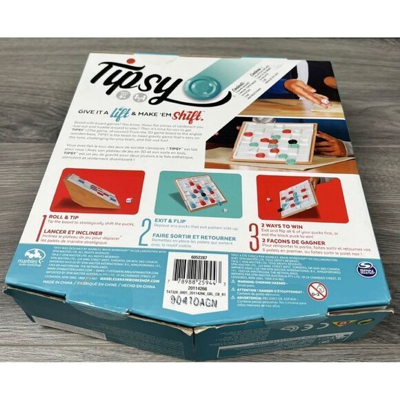 TIPSY 3D Gravity Board Game by Marbles Brain Workshop Fun (New Sealed ) - Picture 7 of 7